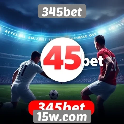 Apostas esportivas na 345bet em destaque